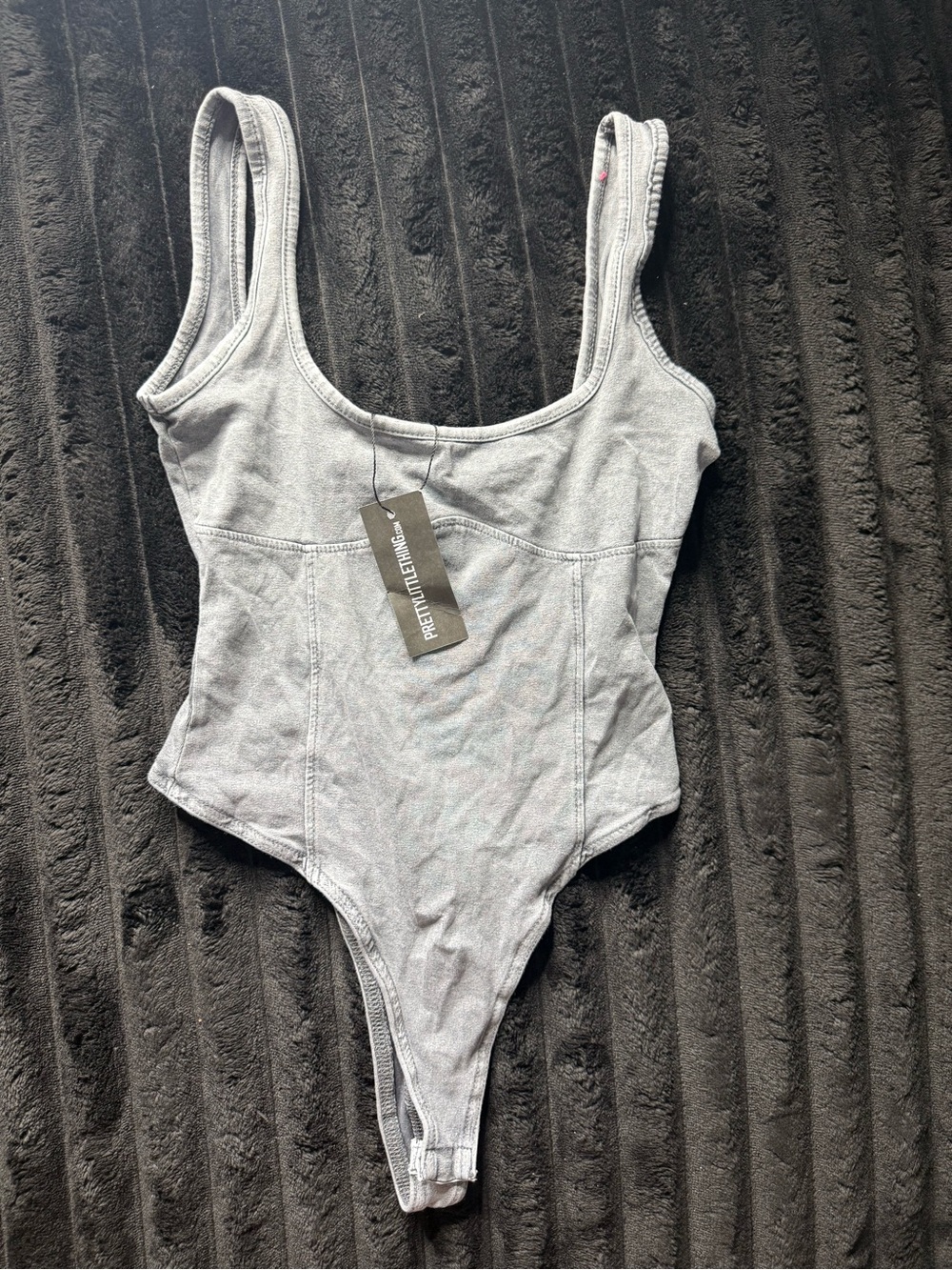 Grey bodysuit
